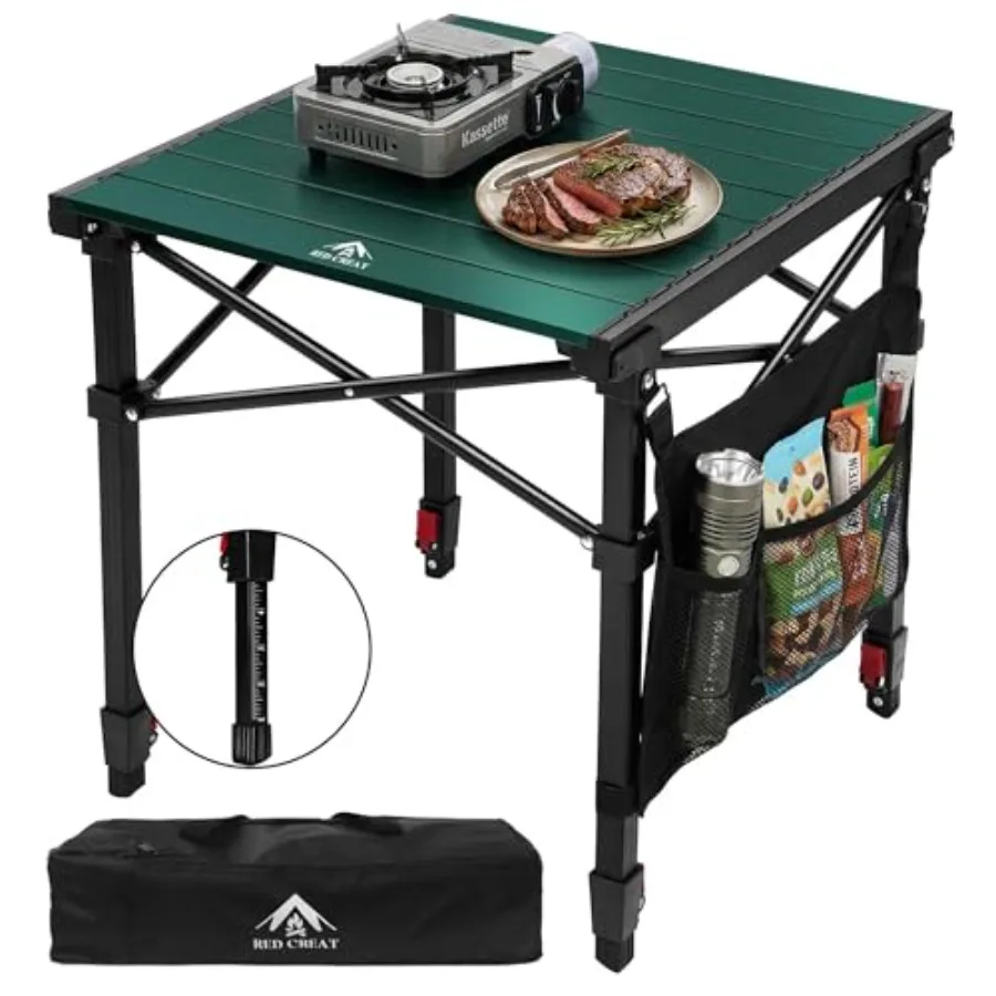 

Портативный складной походный стол с регулируемой высотой, легкий, из алюминия, с сумкой для хранения