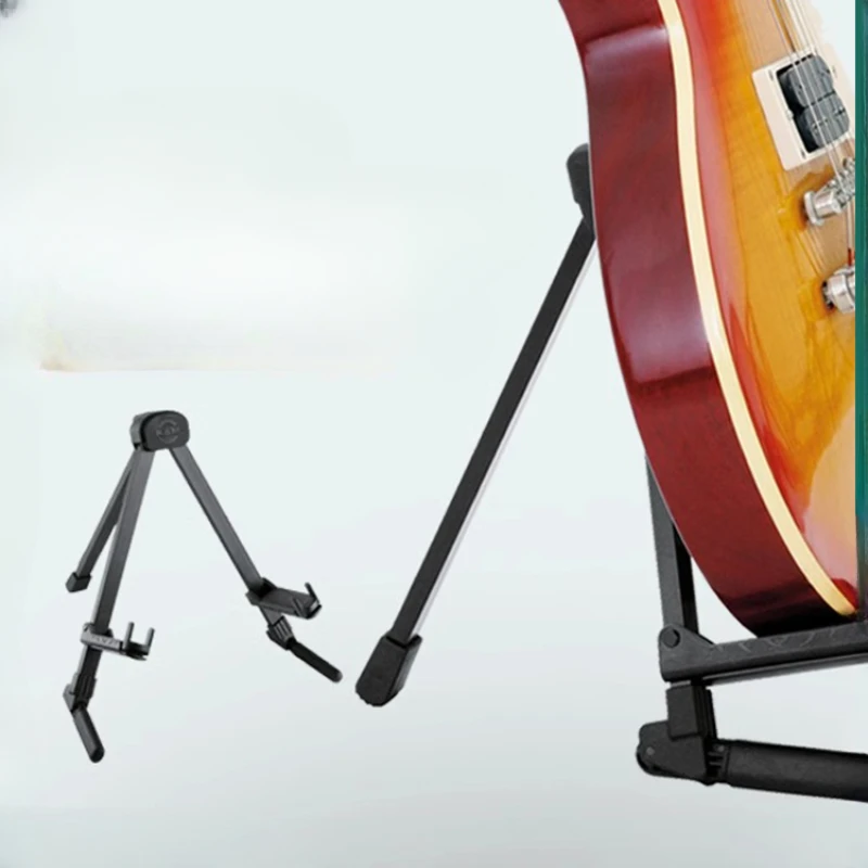 

Lightweight Guitar Stand Electric Guitar Bass Stand Foldable Portable Upright Stand 17550