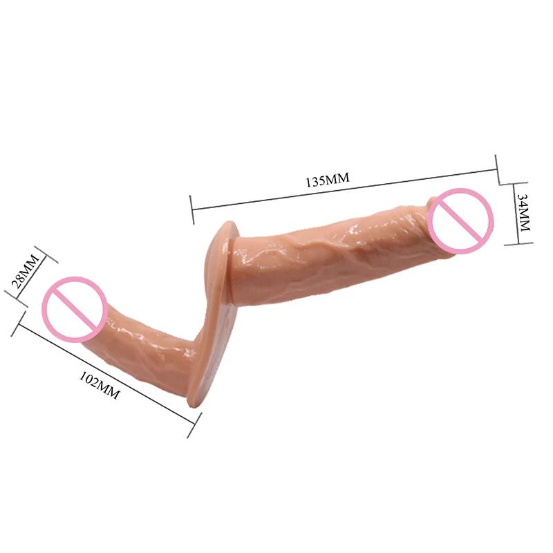 Strap On Dildo For Women Lesbian Double Dildo Realistic Penis, Strapon Wearable Dildo Panties Huge Big Dildos Dick Panty Gay 18.