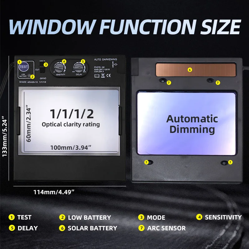 Thumbnail 4 - #27 Newest Welding Helmets