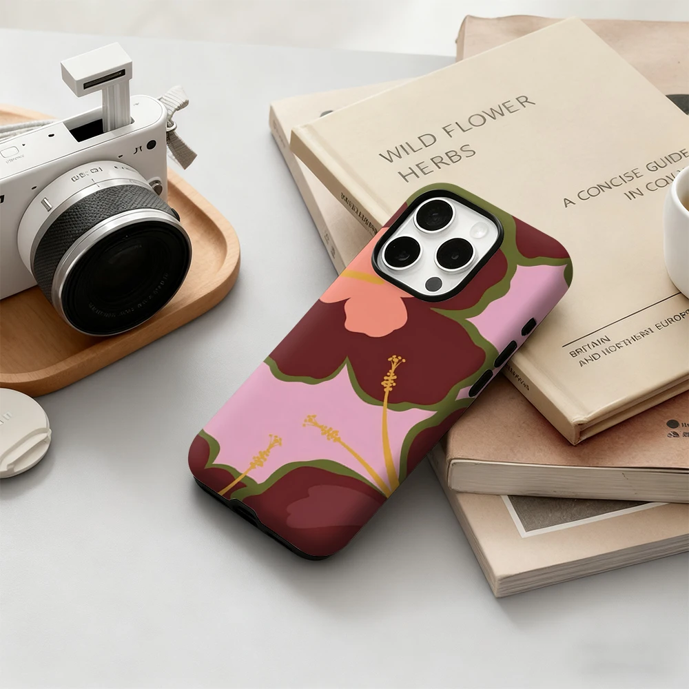 حافظة لهاتف آيفون 17 16 15 14 13 12 11 X XS XR XSMAX 7 8 Air Pro Max Plus غطاء خلفي فاخر بطبقة مزدوجة