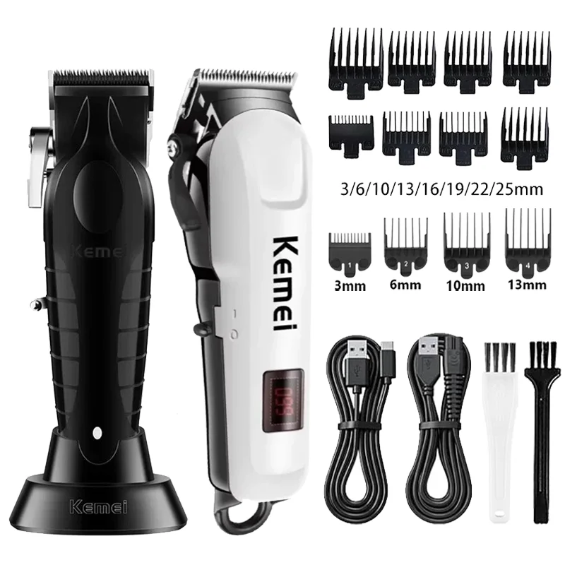 maquina-de-cortar-cabelo-kemei-km-809a-km-2296-km-1102-aparador-de-barba-sem-fio-maquina-de-cortar-cabelo-eletrica-para-homens-kit-profissional-de-aparador-de-cabelo