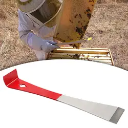 Beekeeping Hive Scraper Tool Metal Sturdy Multifunctional Professional Lifting Frames Bee Hive Frame Lifter Beekeeper Equipment