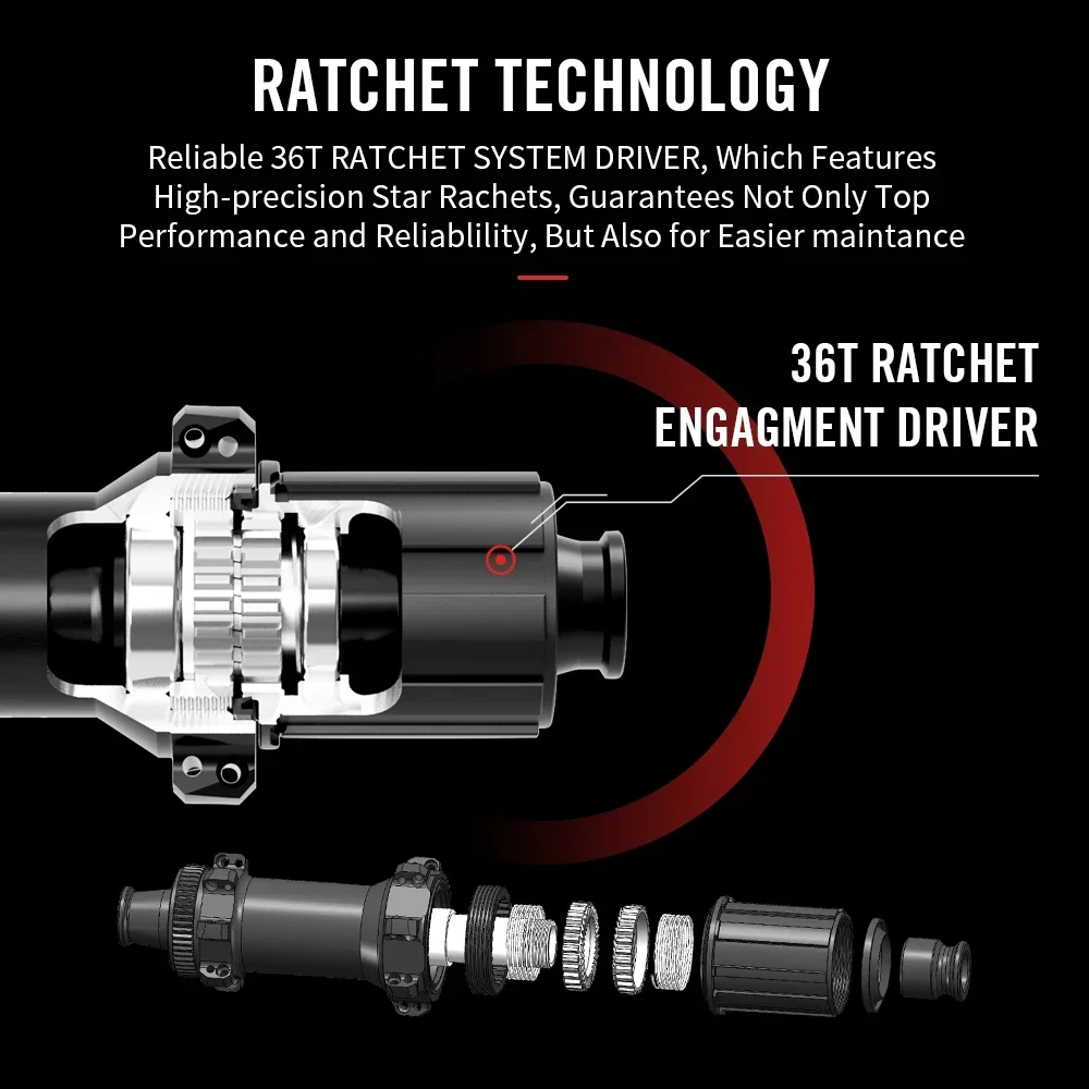 Jawbone Road Bicycle Hub Disc Brake 12*142/12*100 36T Ratchet Racing Bike Hubset XDR/HG Centerlock Cycling Ultralight Hubs Parts