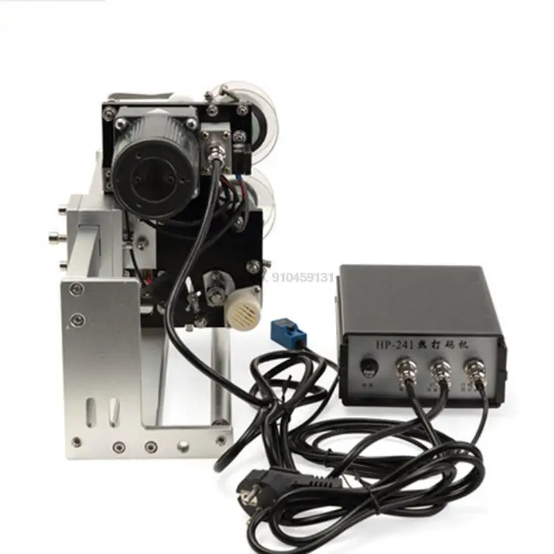 HP-241G 220W kod elektryczny maszyna Mini drukarka daty ciepła dotykowy kolorowy pasek termiczny automatyczna maszyna do drukowania na gorąco