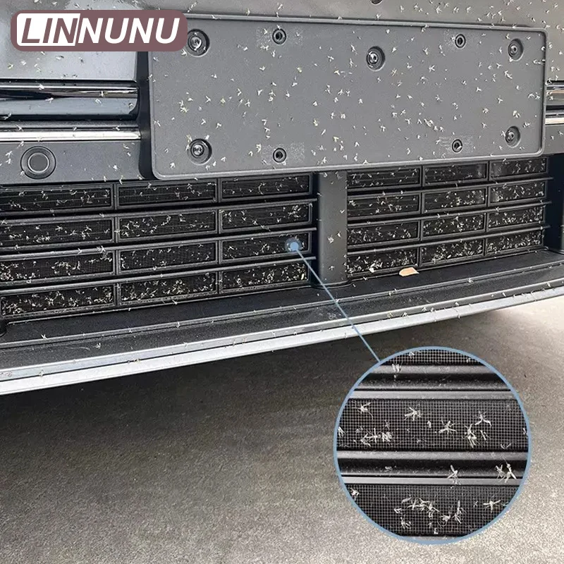 LINNUNU High-quality 3pcs auto parts set fit for LI LIXIANG LEADING IDEAL L7/L8/L9 front grille insect-proof net dust-proof 2022