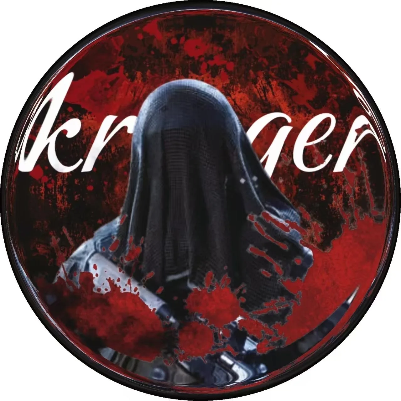 COD Call of Duty: Geegan Ghost Nikko Krueger Homemade Bar Badge Around Millet