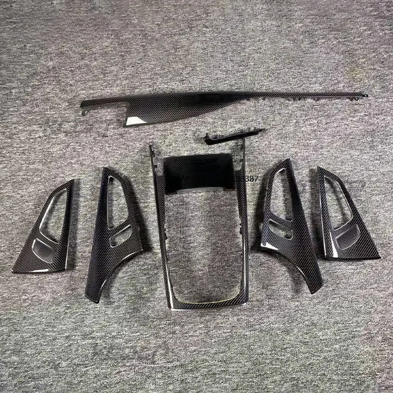 Carbon Fiber Interior for A6L A7 A6 S6 S7 RS6 RS7 Replace Carbon Fiber Car Interior