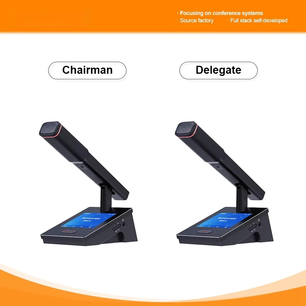 Touch Screen Conference Terminal, Smart Discussion Station with Integrated Array Audio Technology