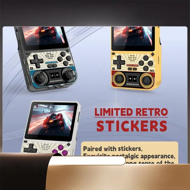 

V20 Retro Video Handheld Game Console 64GB 3.5Inch IPS HD Screen A133P Open Source Linux For GBA NDS SFC Simulators C