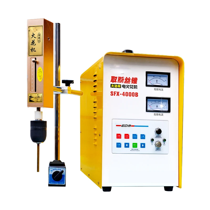 

SFX-4000B 3000W Electrical Pulse EDM Punch Machine Electrical Discharge Machining (EDM) Taps,Bolts,Screws,Drill