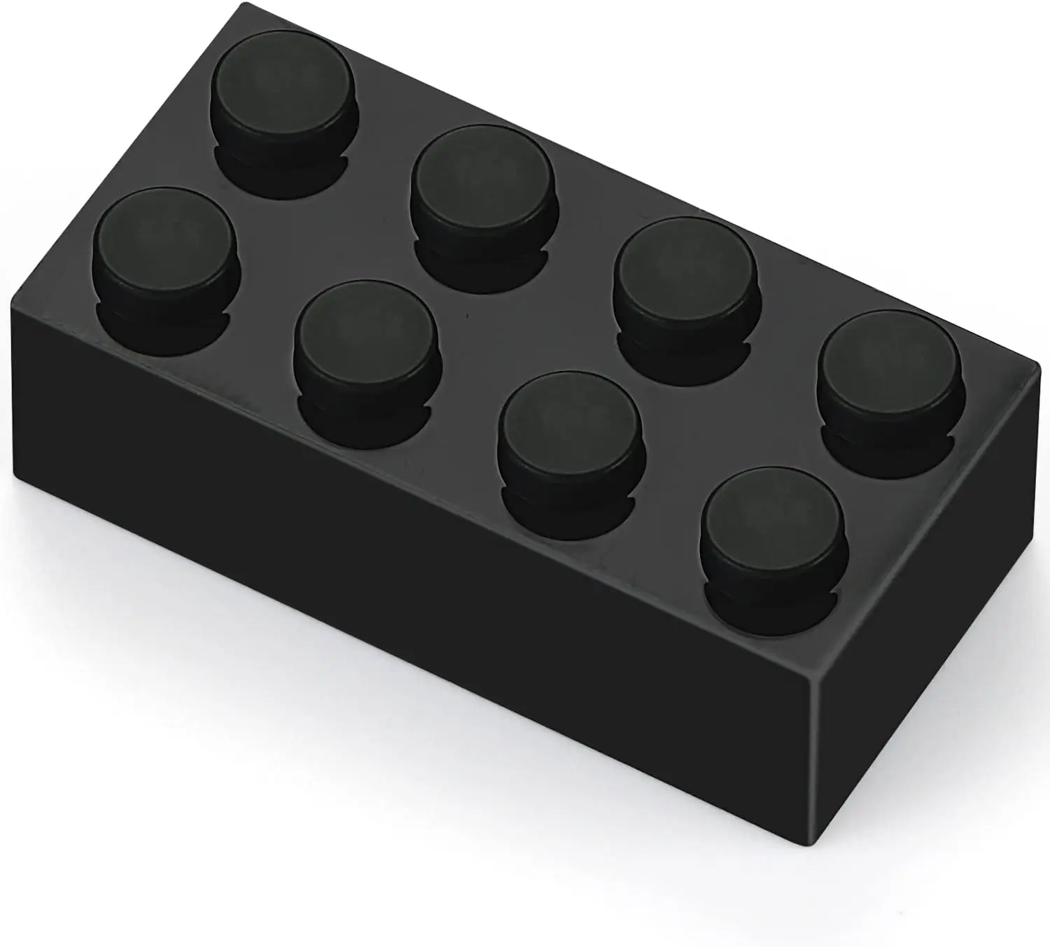 100 pçs 2x4 tijolos peças pretas peças clássico edifício criativo jogar blocos conjunto peças acessórios de brinquedo compatível com 3001 major