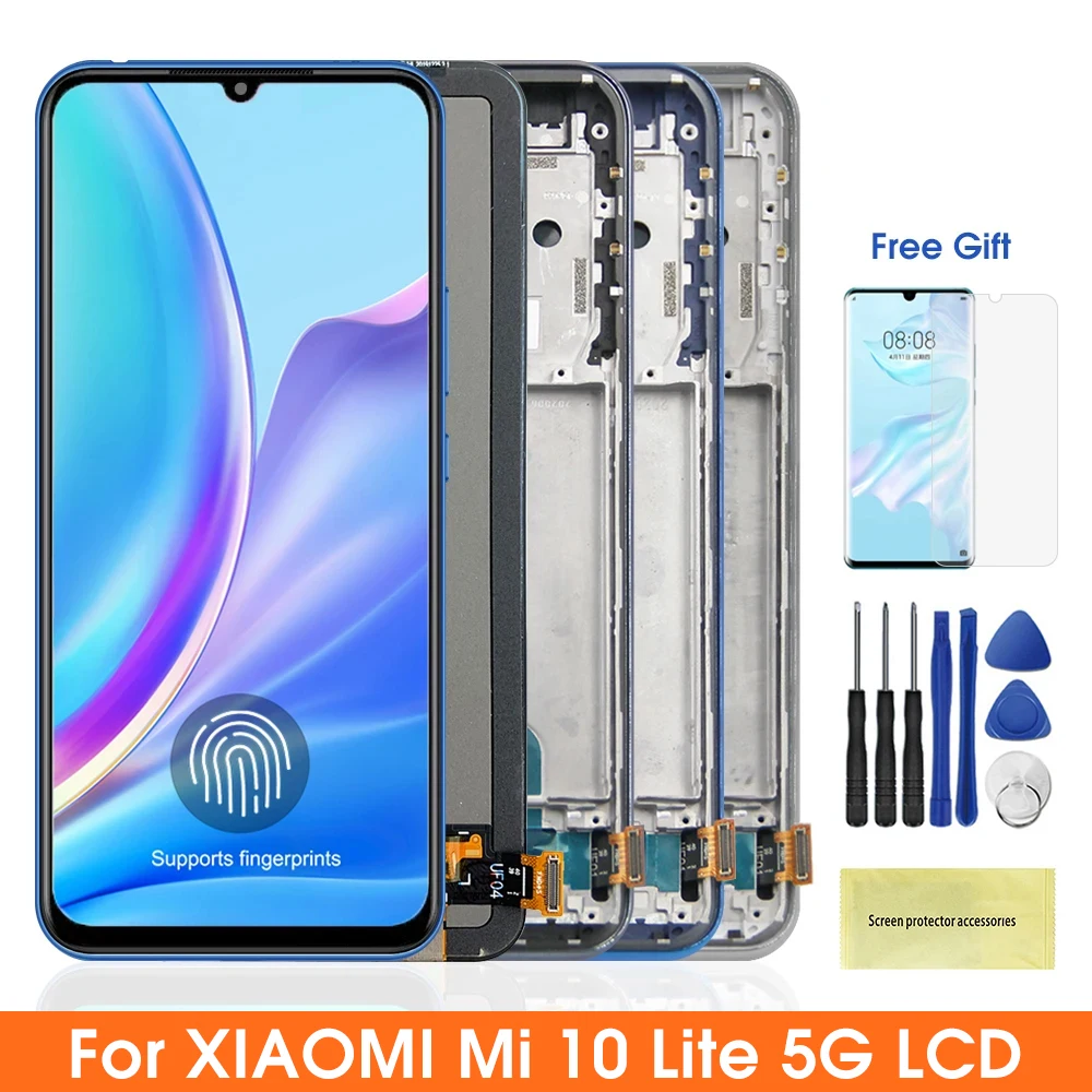 تقرير ونصيحة حول شاشة Xiaomi Mi 10 Lite 5G LCD