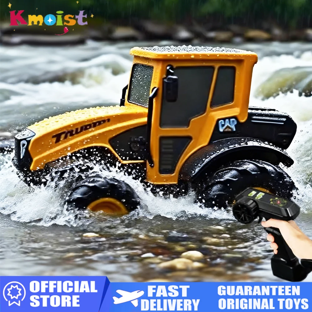 

1/14 радиоуправляемый автомобиль-амфибия, грузовик с дистанционным управлением, детская игрушка, сельскохозяйственный трактор, альпинистский внедорожник, игрушки для мальчиков, рождественские подарки
