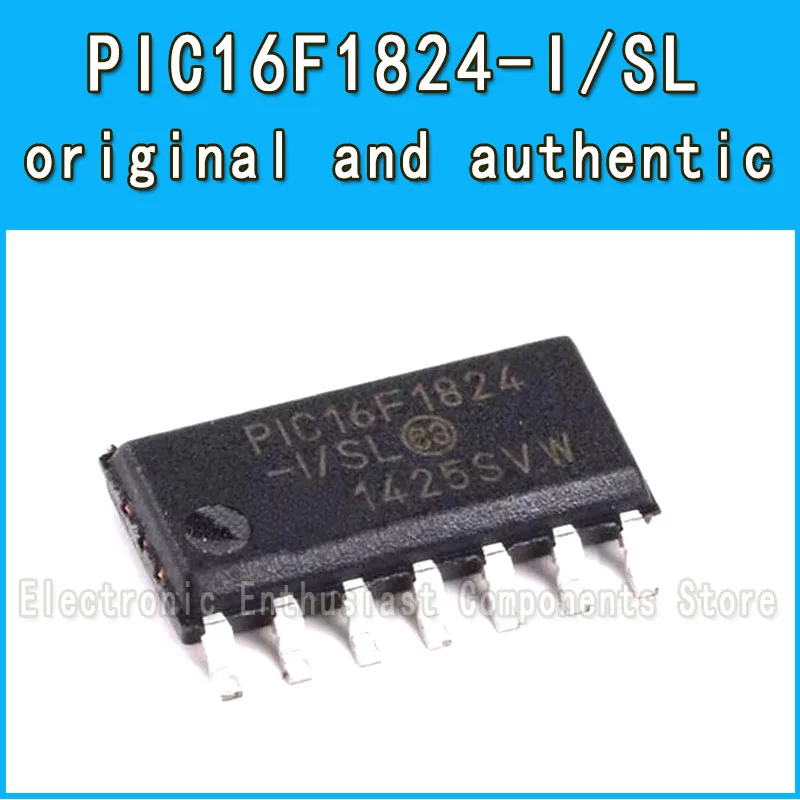 

50pcs/lot PIC16F1824-I/SL PIC16F1824 MCU 8BIT 7KB FLASH 14SOP