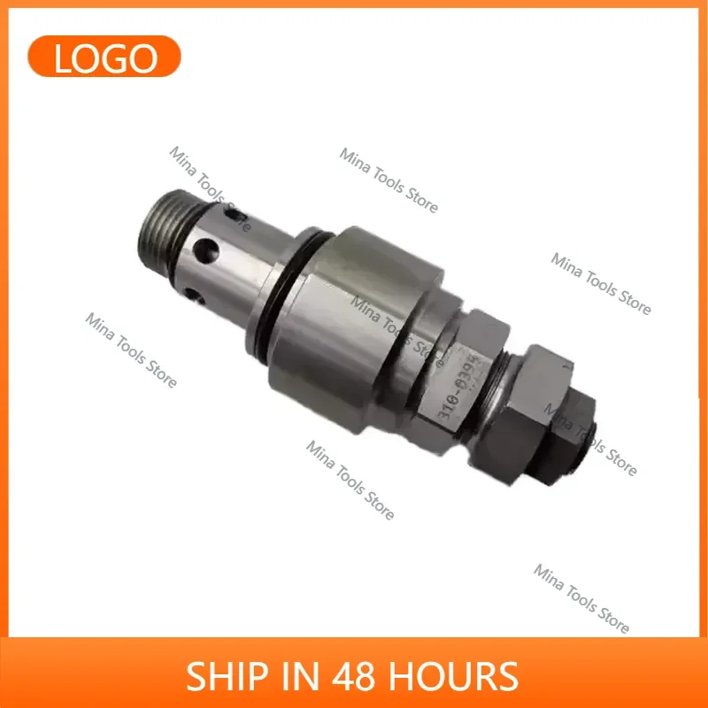 352-7228 3527228 Pressure relief valve suitable for 345B 349D 390F L construction machinery excavator parts