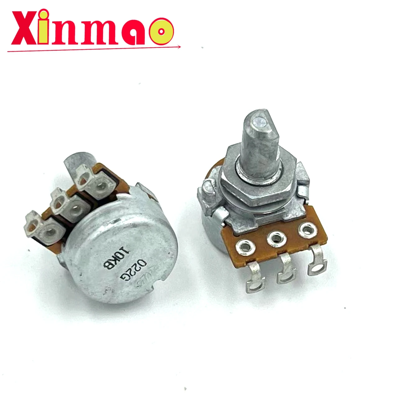 Japan Alps RK1631110TVL Potentiometer Single B10K Threading Pin Shaft Length 15mm and a Halfping Potentiometer