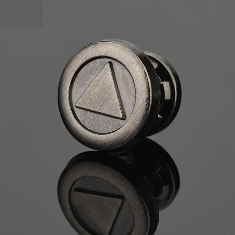 

Multipurpose Shoe Fasteners Alloy Buttons Embellishments for Casual Footwear 547A