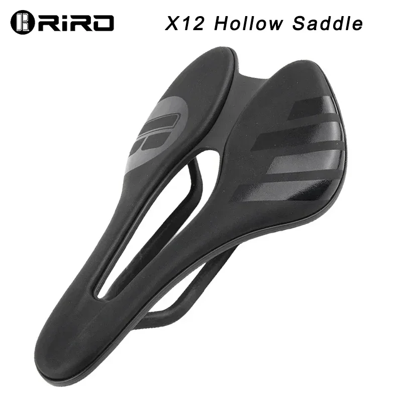 

Седло RIRO MTB из углеродного волокна, сверхлегкая полая подушка для шоссейного велосипеда, удобное сиденье для горного велосипеда CR-MO/EVA/нейлоновое сиденье, велосипедная часть