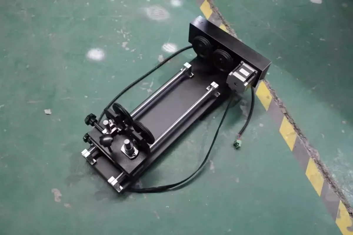 

Rotary Axis for Laser Engraver,CNC Brushless Motor with 10-150mm Chuck,SBP Rail Roller Cylinder Engraving Cutting Tool
