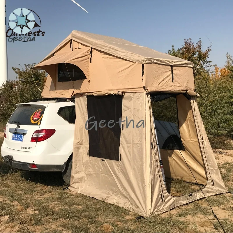 

2 Ladders 1.9m Overland Soft Big Roof Top Tent for 4 Persons
