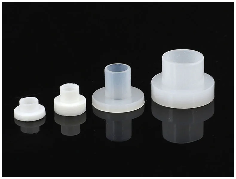 1000 Stück Nylon-Transistor-Dichtungen, T-förmige Kunststoff-Nylon-Unterlegscheiben, Isolier-Abstandshalter, Schraubengewindeschutz, T-förmige Unterlegscheiben – Detail 2