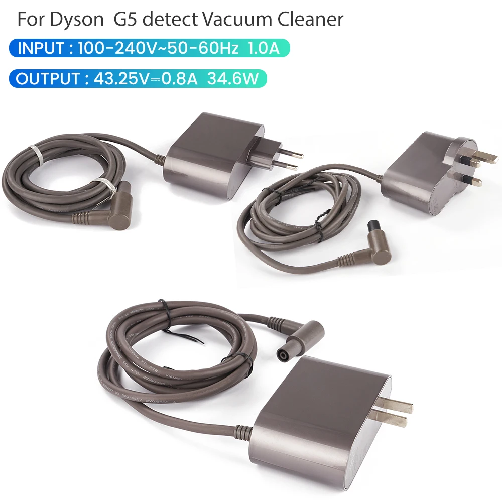 شاحن محول الطاقة لدايسون Gen 5 G5 كشف ملحقات المكنسة الكهربائية SV23 شاحن بطارية مصدر الطاقة المملكة المتحدة الاتحاد الأوروبي الولايات المتحدة التوصيل
