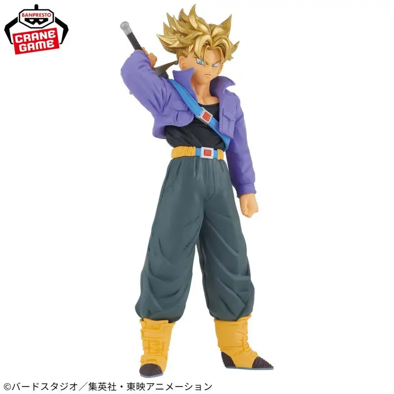 In Stock Original BANDAI Banpresto Dragon Ball BOS Torankusu Super Saiyan PVC Anime Figure Action Figures Model Toys