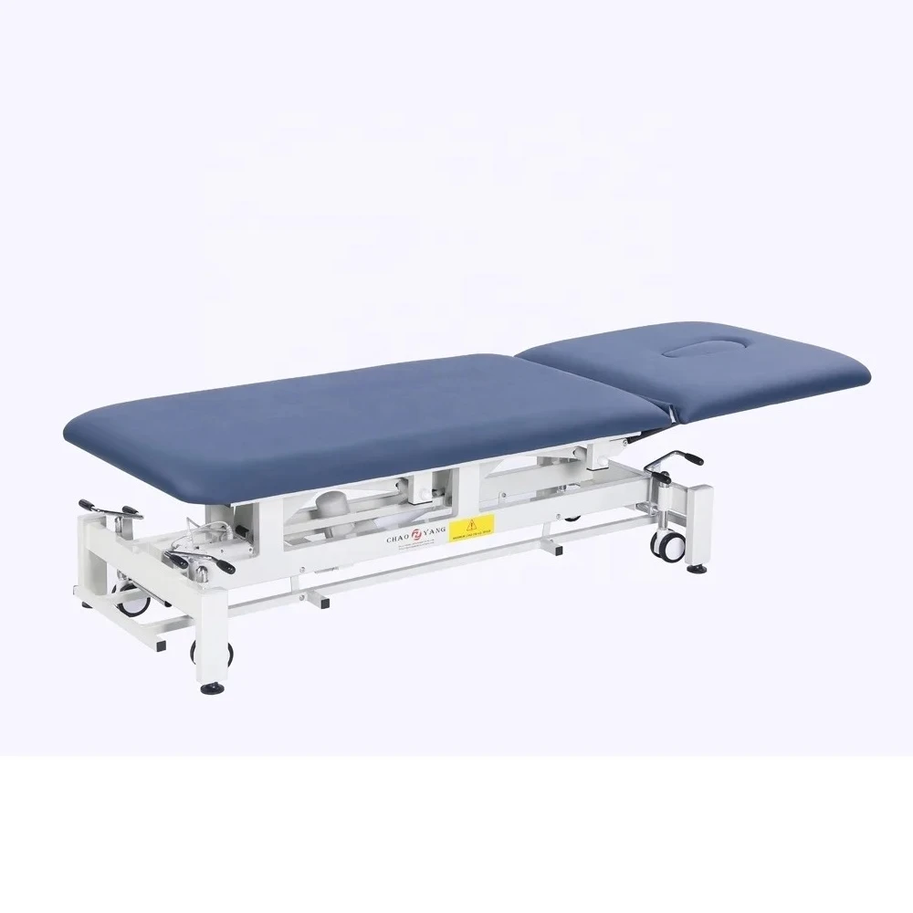 Foot Bar System Rehabilitation Bed Luxury Treatment  Electric Power Chiropractic Stretcher Acupuncture Examination s