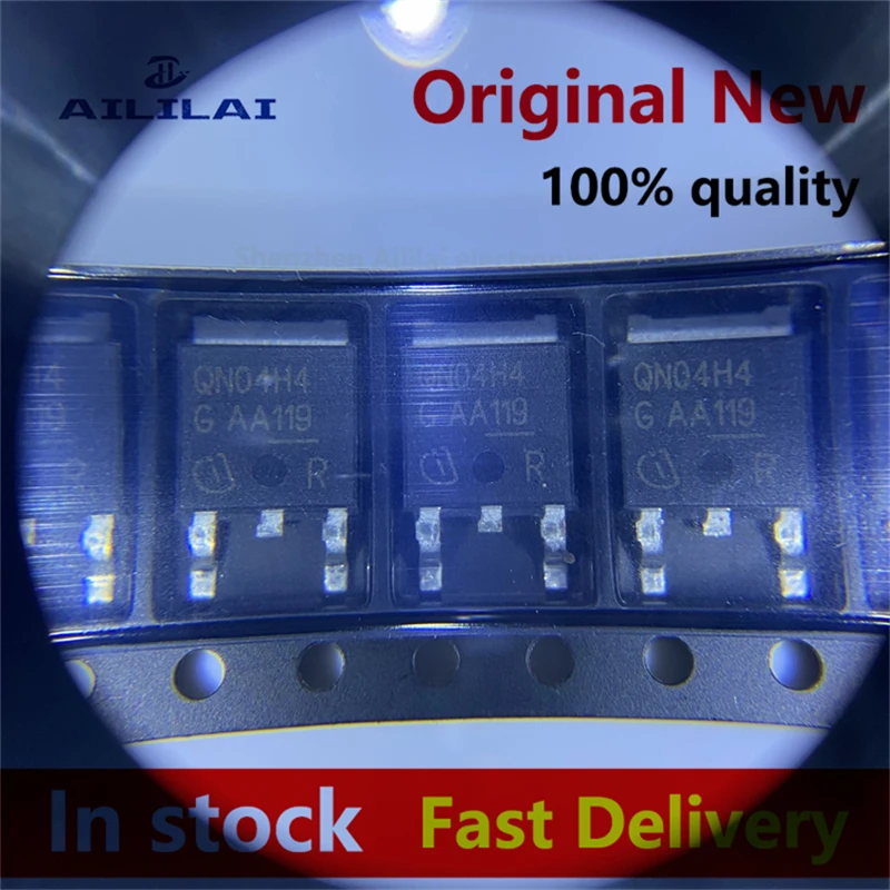 5PCS/lot New QN04H4  IPD90N04S3-H4  Patch /TO-252-3 40V/90A MOS FET