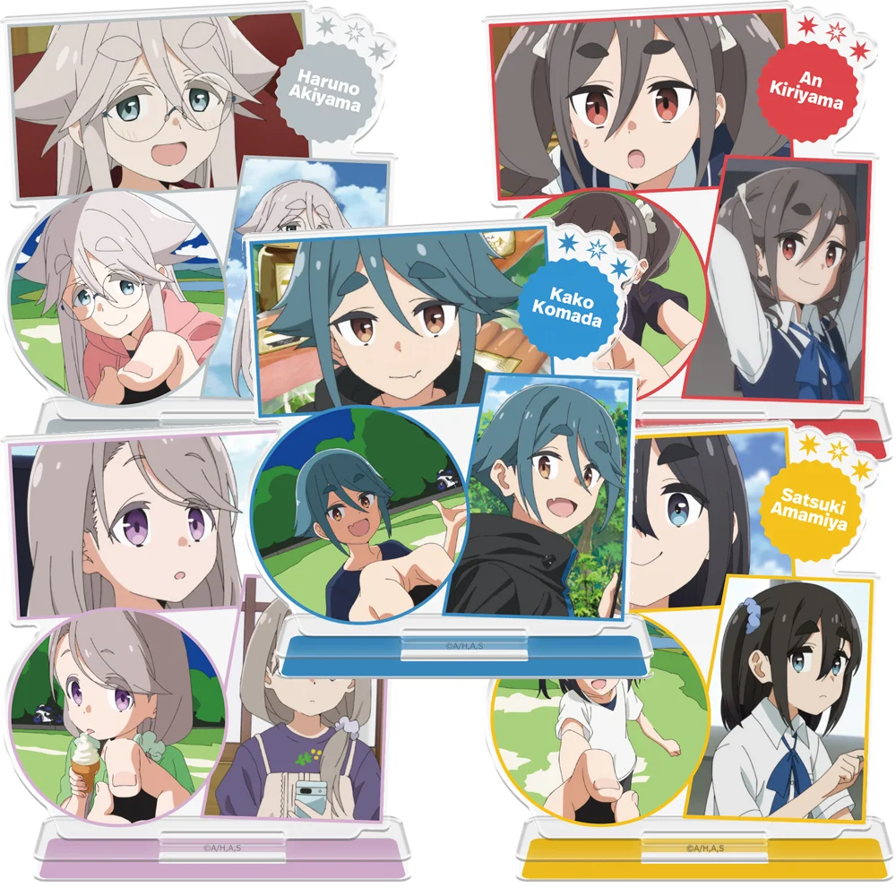 Mono Kaako Komada Haruno Akiyama An Kiriyama Satsuki Amamiya Sakurako Shikishima Official Acrylic Stand Desktop Decor Fans Gifts