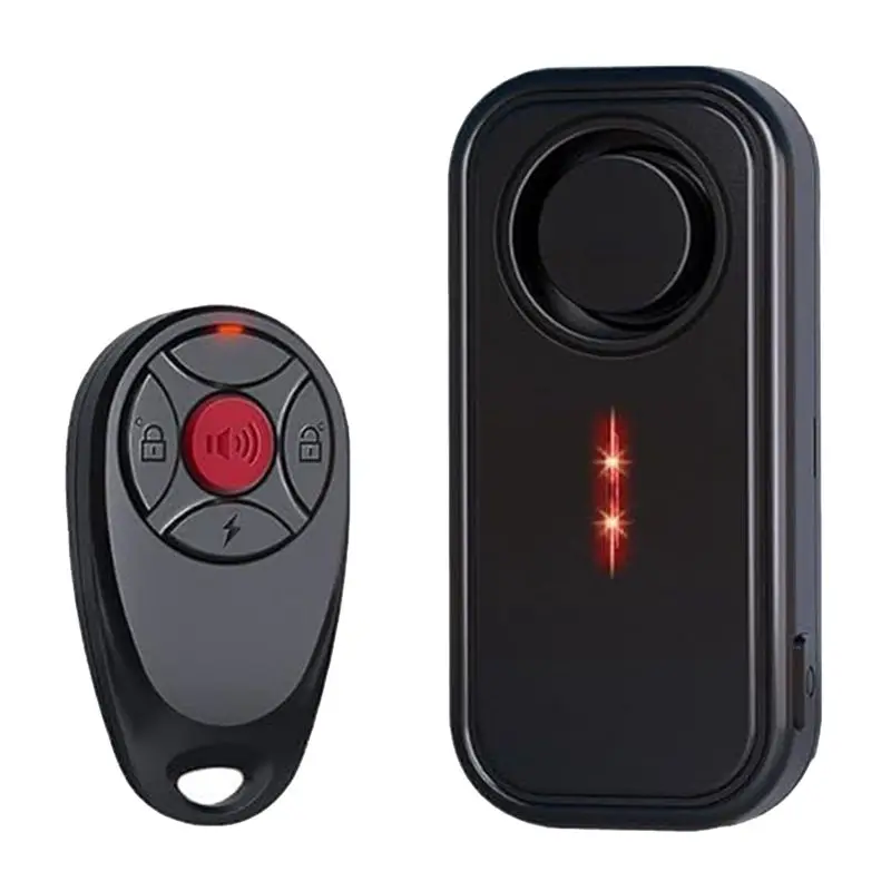 

Vehicle Search Vibration Bike Alarm, 113Db Remote Controlled Motorcycle And Bicycle Security Detector