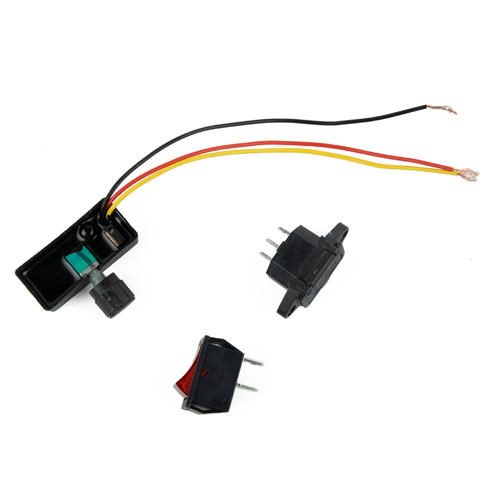 3pcs/Set Electric Sprayer Speed Controller 12V Adjustment Switch Power Switch Charging Socket Agricultural Sprayer Accessories