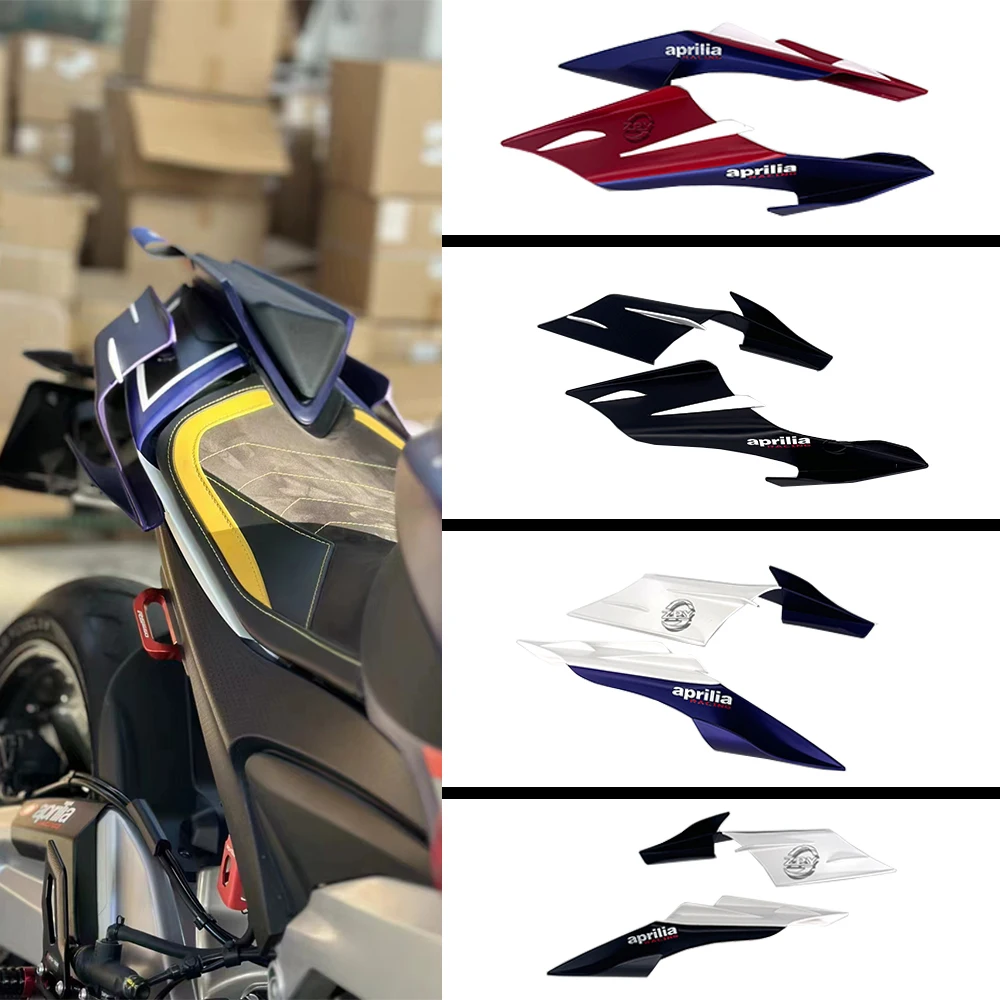 New For Aprilia RS660 2021 2022 2023 2024 2025 Motorcycle rear tailplate wing accessories Fixed wing fairing tail fin