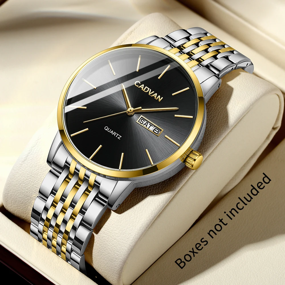 Ensemble de montres pour hommes, style luxueux et élégant, texture exceptionnelle, idéal pour la remise de diplômes, la fête des pères et le réveillon du Nouvel An.