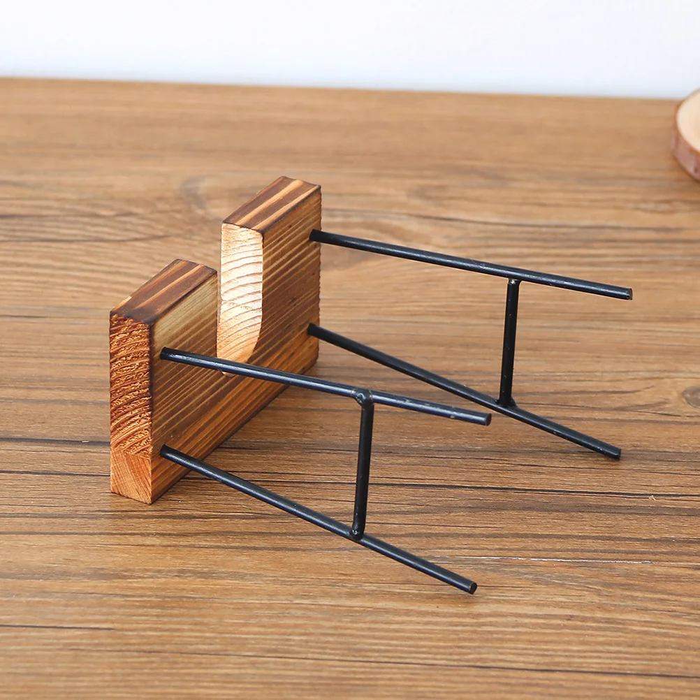 

Glass Terrarium Kit Hydroponic Plants Transparent Vase Round Glass Plant Pot Wooden Frame Decor Diy Air Plant Container