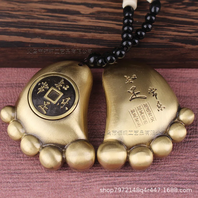 Brass Contented Decompression Turn Hand Pieces Intimate Brotherhood Decorative Pendant Metal Decoration Souvenir