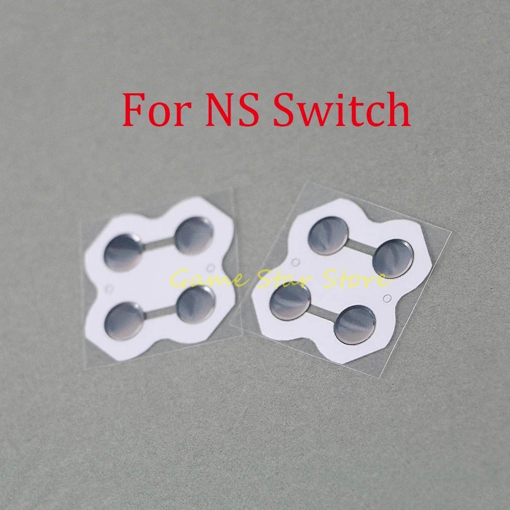 

200pcs Replacement For NS Switch Joy-Con Controller D-Pad Metal Dome Snap PCB Board Button Conductive Film
