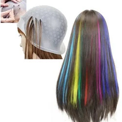 Silicone Highlighting Cap Beauty Salon Hair Caps Bonets Hairdressing Professional Hair Dyes Hair Wrap Equipment Hairs Stylist