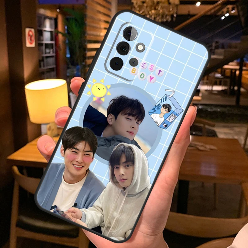 Cha EunWoo Eun Woo Case For Samsung A12 A22 A32 A42 A52 A72 A14 A24 A34 A54 A50 A51 A71 A13 A33 A53 Cover Shell