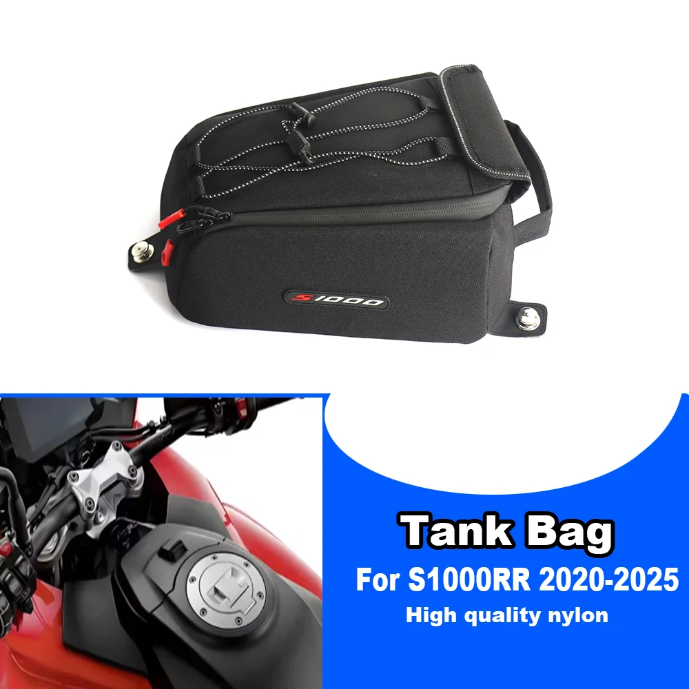 

﻿ For BMW S1000XR S1000 XR 2020-2025 New Motorcycle Accessories Tank Bag Waterproof storage Black bags