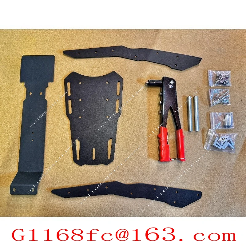 New Off Road Electric Motorcycle CNC Aluminum Alloy Tail Frame Expansion Bracket