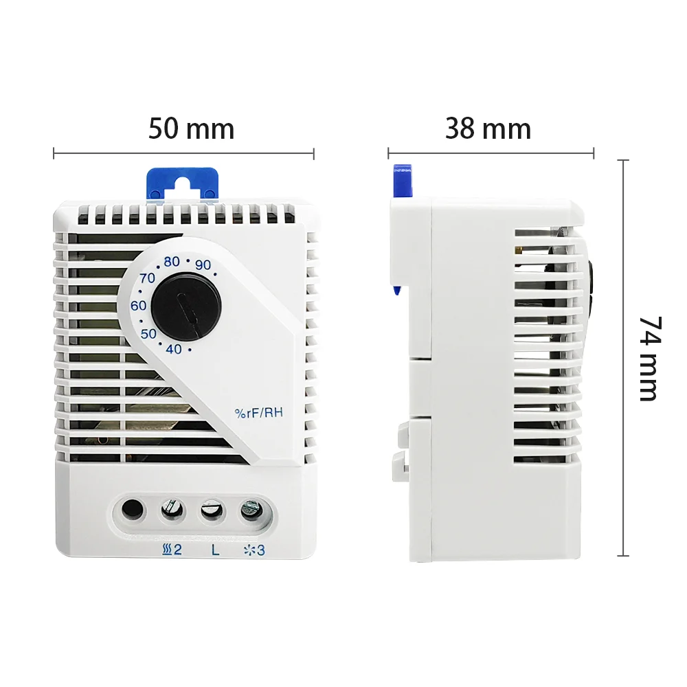 MFR012 Cabinet Adjustable Mechanical Hygrostat Thermostat Humidity Controller