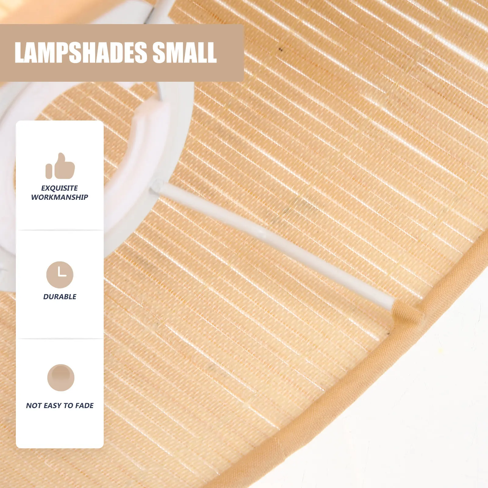 

Прочный бамбуковый абажур овальной формы для настольных, прикроватных и напольных ламп. Прочная конструкция, легкая замена. Создает теплую романтическую атмосферу для дома.