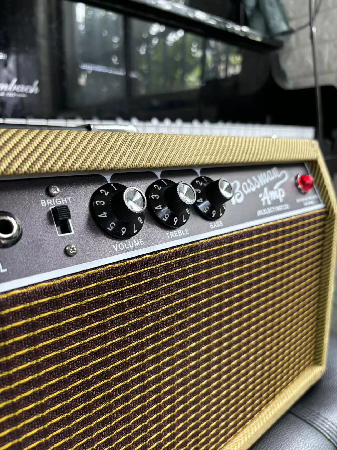 Custom Fantes Bassman Clone Head 1964 1965 Amplifier Bass Tube Amp Vintage Rare Model in Tweed