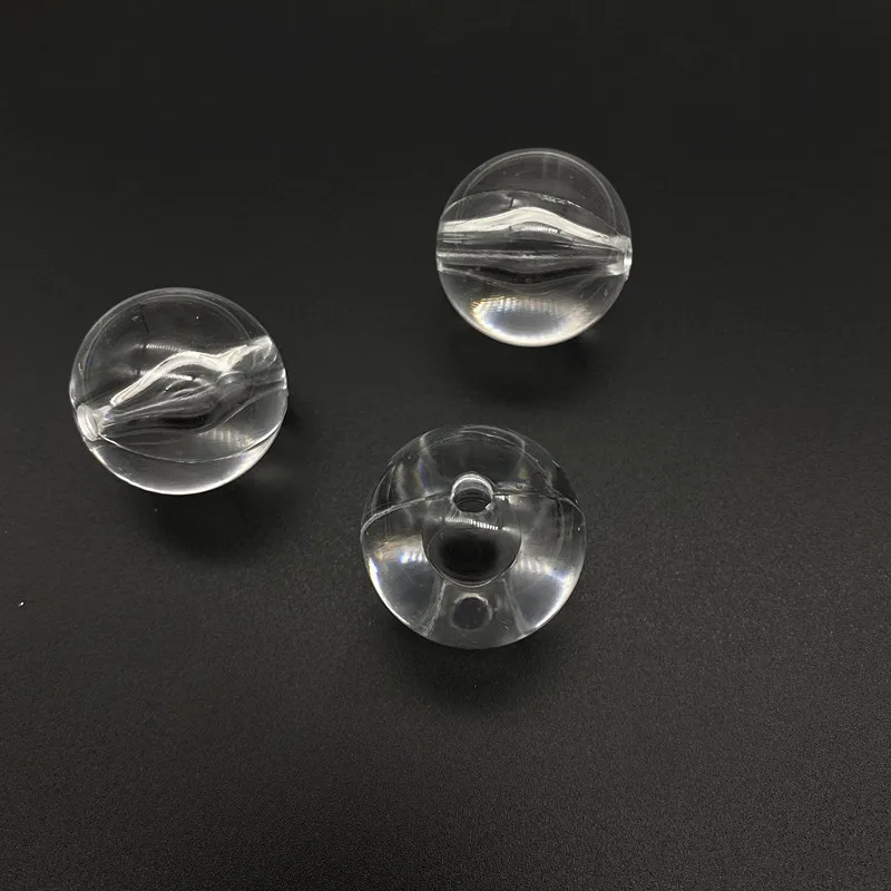 New 6/8/10/12/14/16/18/20/22/25/30mm Transparent Acrylic Beads Loose Spacer Beads for Jewelry Making DIY Bracelet Accessories