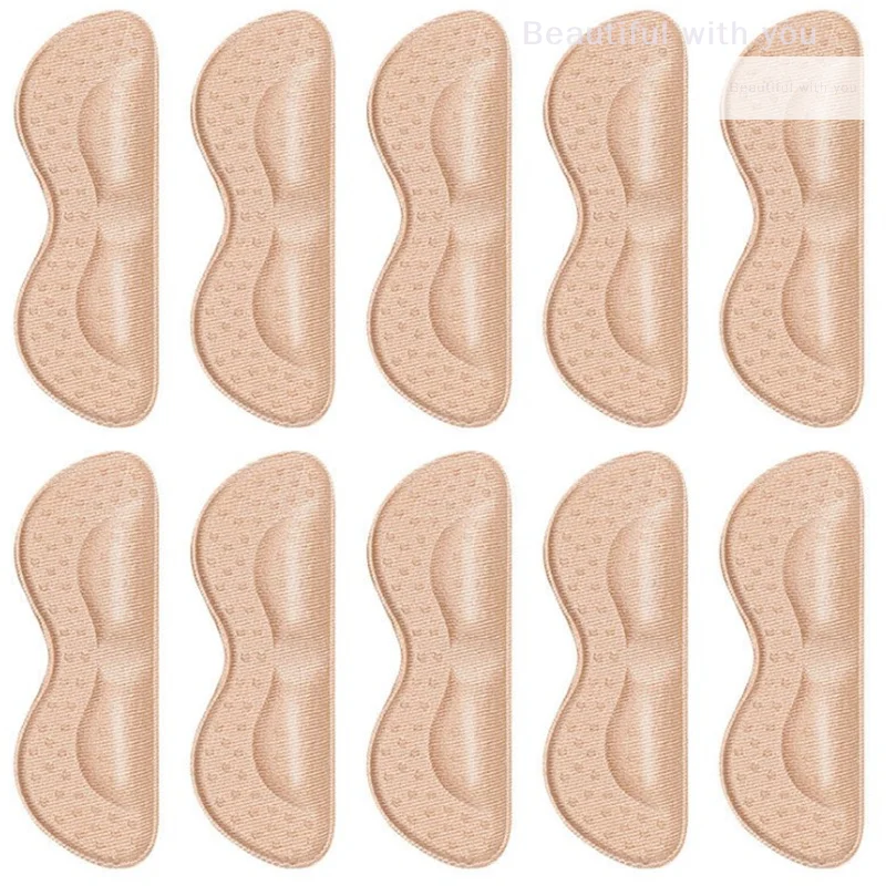 

New2 Pairs Adhesive Butterfly Adjust Size Heel Liner Grips Protector Sticker Heel Pad Foot Care Anti Keep Abreast Heel Pads