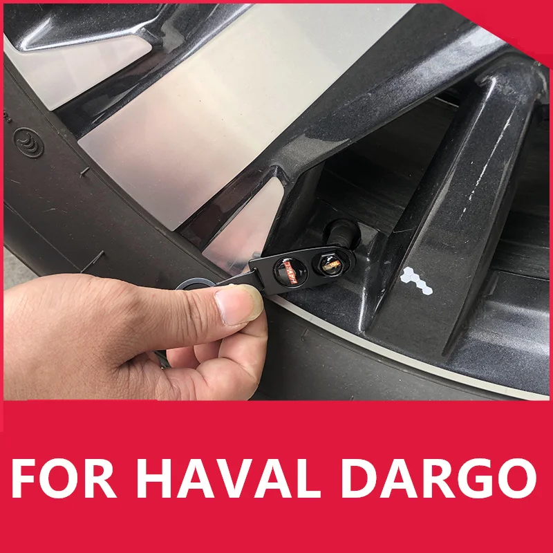 FOR HAVAL DARGO tire valve cap modified valve cover anti-bleed valve core decoration high quality Cost-effective