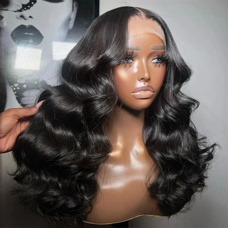 30 32 34 40 Inch Body Wave Lace Front Wig 5x5 Gluless Human Hair Wigs 13x4 13x6 HD Transparent Lace Frontal Wig 4x4 Closure Wig