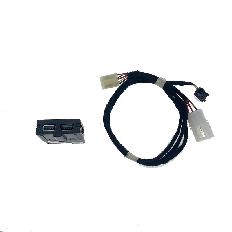 Rear Seat USB Socket Armerst USB with Wiring Fit for Tiguan MK2 Fit For Octavia For Superb 5QD 035 726 L